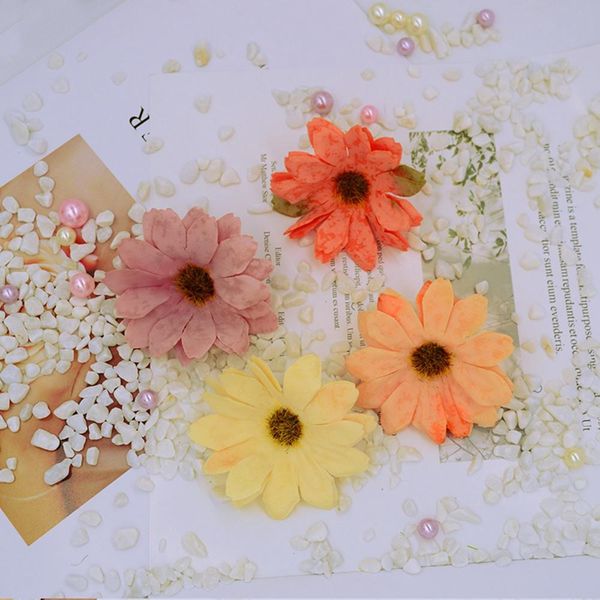

20pcs fake sunflower for home decor gifts diy christmas garland scrapbooking silk daisy artificial plants flowers wall a cap wmtvml