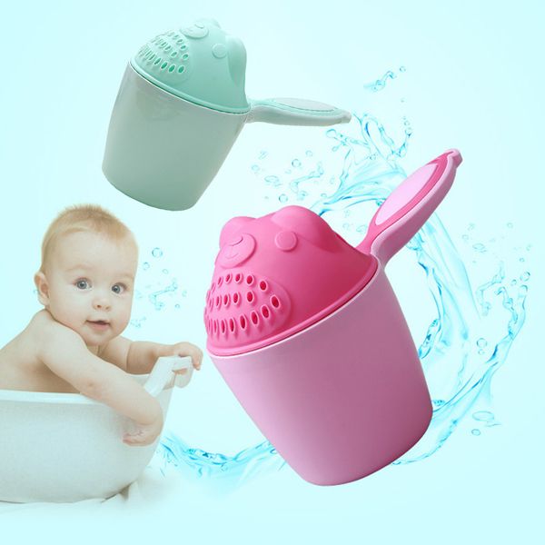 

baby spoon shower bath water swimming bailer shampoo cup children bath accessories m09 201019