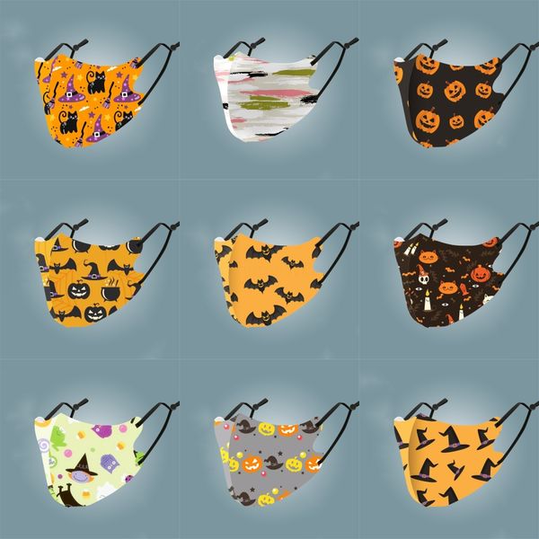 

wholesale fashion designer face masks washable breathable mask print windproof anti-dust cycling masks#197, Black