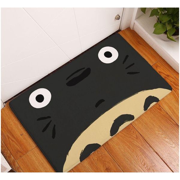 

kawaii totoro welcome mat door entrance carpet kitchen bathroom rug funny floor doormat bbyhtx bde_luck