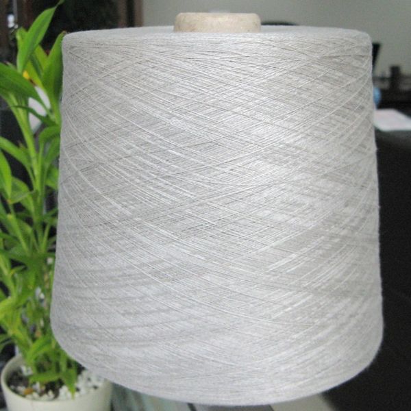 

conductive silver fiber yarn for touch screen gloves, Blue;gray