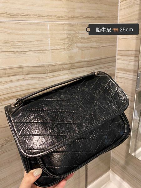 

2021 niki designer brand leather shoulder messenger bag fashion chain shoulder bag classic ladies leather wallet tote bag