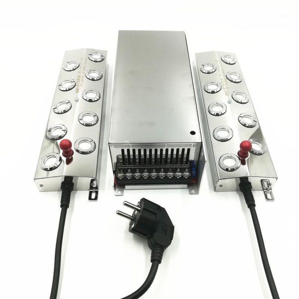 

220v 720w power supply connect 2pcs dc 48v 10 head humidifiers ultrasonic atomizer industrial 10 head fogger eu/uk/au/us1