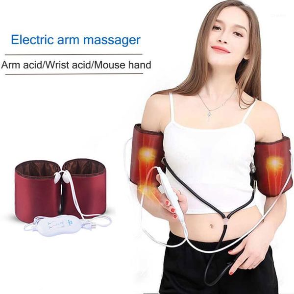 

electric massagers arm massager hand wrist elbow joint pain device vibration heating kneading household massage therapy 220v1