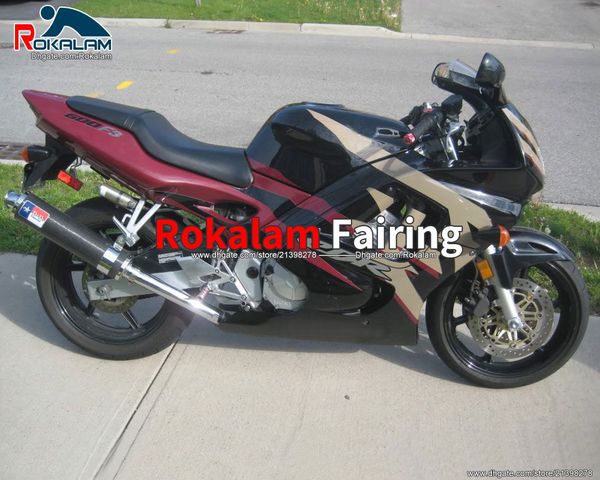 CBR 600 F3 Für Honda CBR600 F3 1997 1998 Moto Abdeckungen ABS CBR600F3 97 98 Motorrad Verkleidung Kit Karosserie (Spritzguss)