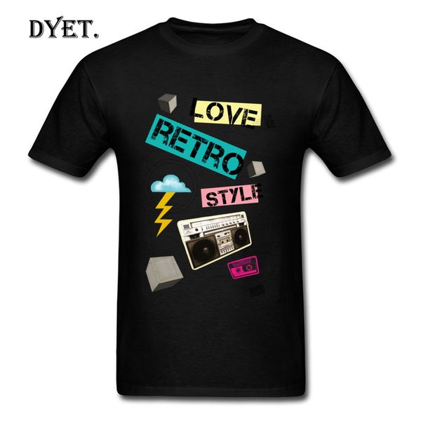 

love retro style 3d printed summer gift shirts round neck radio record tshirt sport hooded sweatshirt hoodie men t shirt