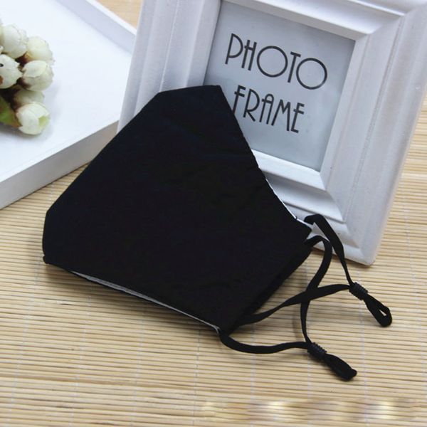 

dust mouth face cotton black fashion protective masks, washable,adjusted masks