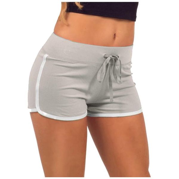 

women patchwork sports shorts workout sports yoga casual shorts ladies summer beach running pants athletic short jp3, White;red