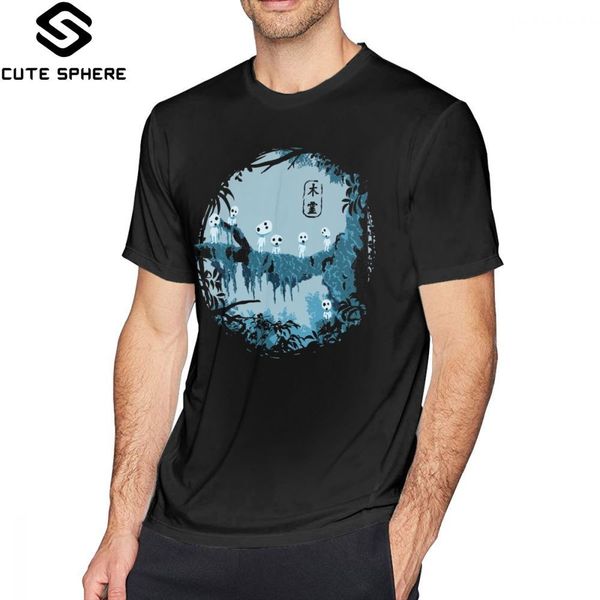 

princess mononoke t shirt kodamas t shirt summer 4xl tee shirt man fun short sleeve printed tshirt sport hooded sweatshirt hoodie