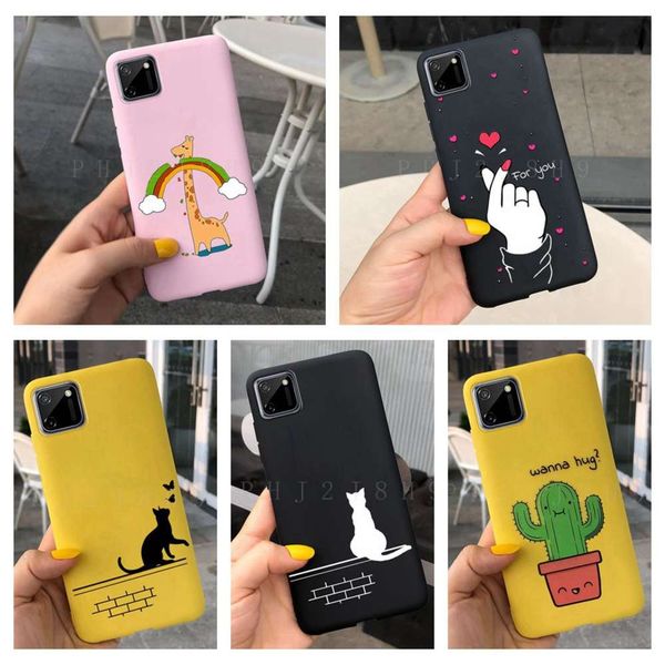 

mobile phone case of realme c11, soft tpu silicone back case of oppo realme c11 c 11 realmec11, rmx2185