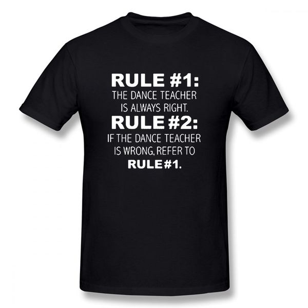 

sport dance teacher is always right never wrong t-shirt funny birthday cotton short sleeves t shirts tees hip hop oversized