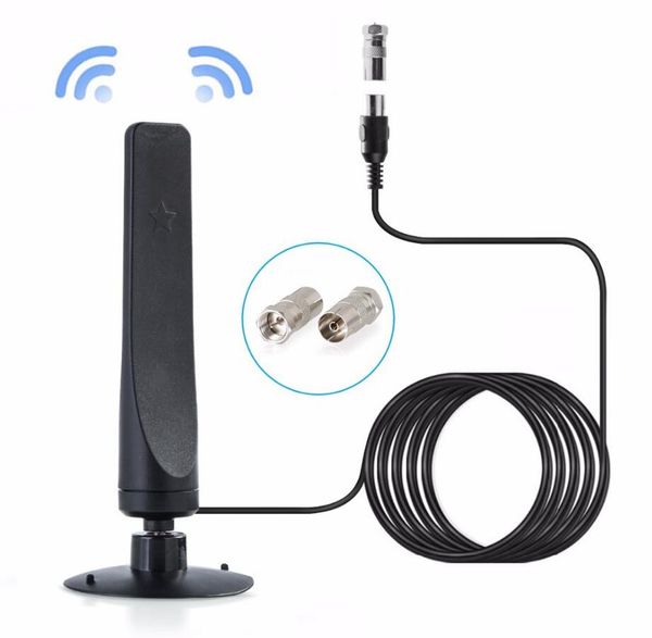 OEM 12dBi TV-Antenne dtmb für DVB-T-Fernseher HDTV Digital Freeview DTV-Antennen Koaxial-Stecker