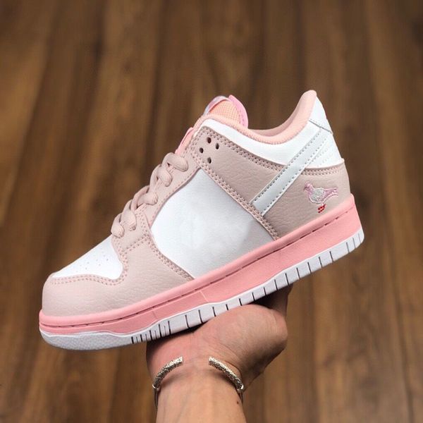 

2020 jeff staple x sb dunks low panda pigeon 3.0 pro qs mens womens skateboard shoes pink black green casual designer sneakers 36-45