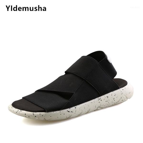 

2020 new men's sandals summer men's shoes soft bottom hole shoes beach casual breathable fashion sandals sandalias hombre1, Black