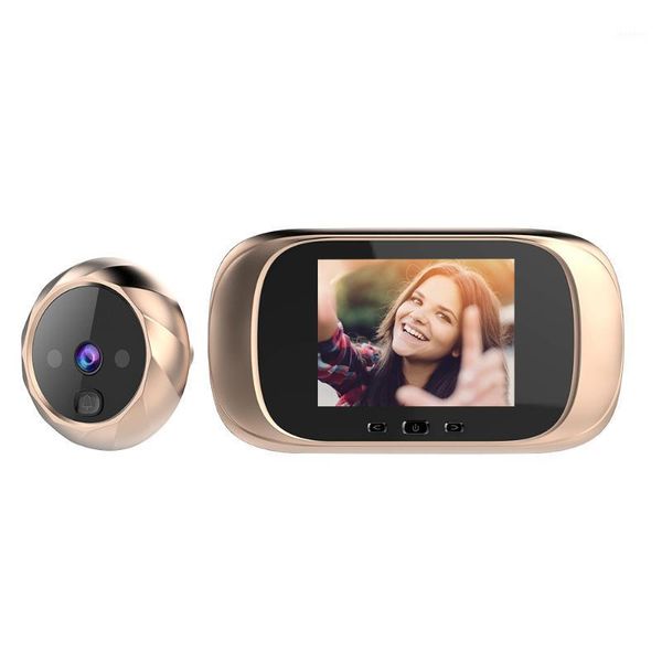 

2.8-inch lcd screen door camera doorbell night vision p shooting digital door monitoring digital viewer peephole1