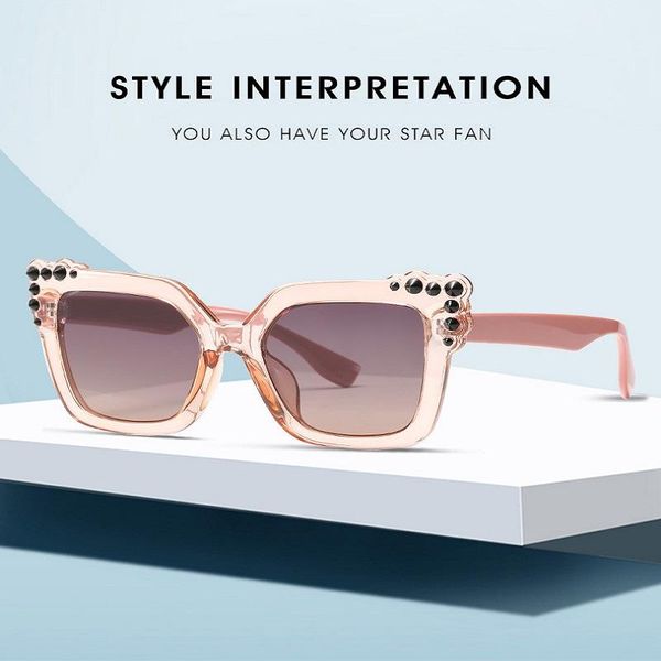 

sunglasses butterfly 2021 new trend women designer fashion oversized steampunk sunglasses vintage eyewear uv400, White;black
