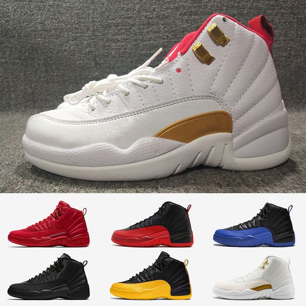 

jumpman women mens basketball shoes fiba 12s new fashion punch game royal 12 university gold gym red unc gamma blue sneakers 7-13