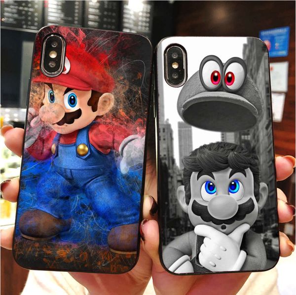 

qavip cartoon silicone soft cover, mobile phone tpu cover, vip max xr xs 5 5s 5se 6 6s 6 7 8pluslk