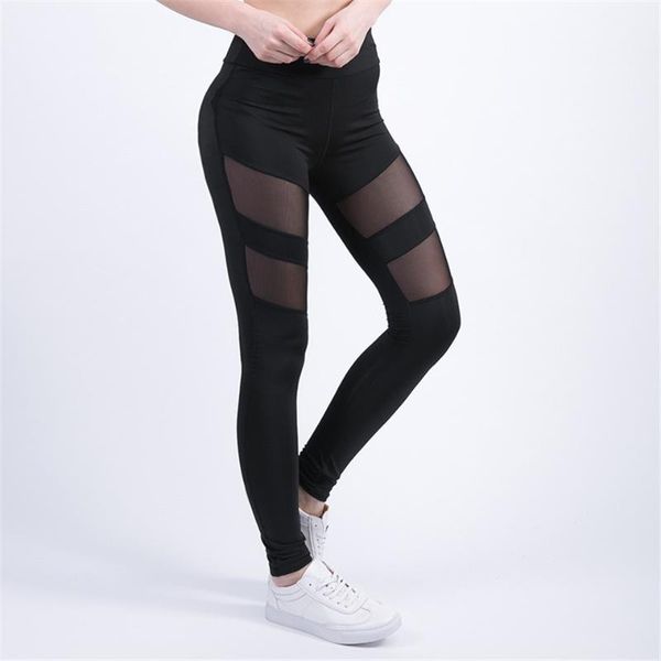 

workout leggings yoga pants for women running jogging breathable sport pants high elastic leggings women fitness yoga, White;red