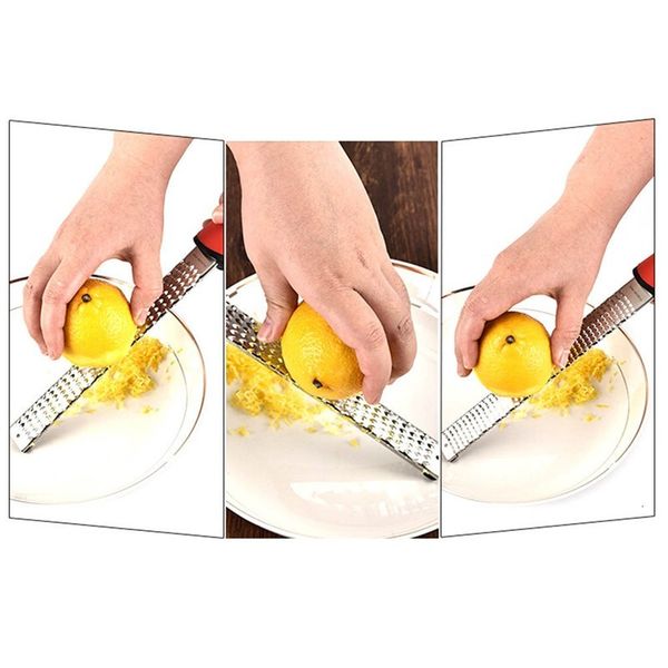 

stainless steel grater multifunctional cheese shaver rectangle tools chocolate lemon zester fruit peeler kitchen gadgets hogard