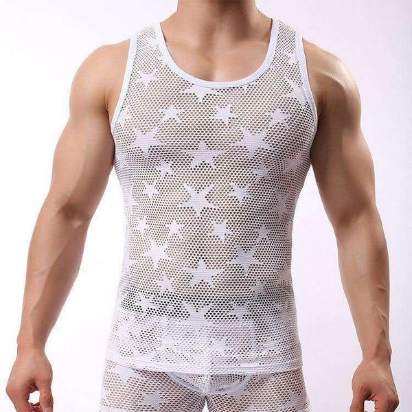 

men star pajama breathable mesh sleepwear nightwear summer new male home clothing shirt&pant 2pcs sleep pyjama suit1, Black;brown