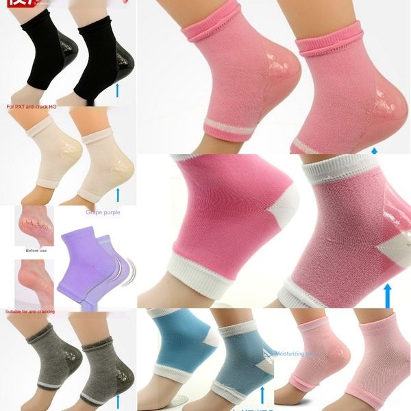 

pzsck moisturizing socks half moisturizing heel gel spa gel socks half heel spa rhzn6, Black