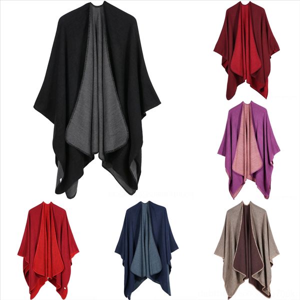 

jz2 leopard shawl cashmere scarf winter shl scarf women fashion print pashmina design lady wraps plaid solid color bufanda, Black