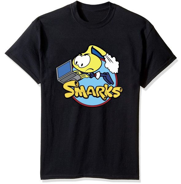 

smark snork printing short sleeve men casual s hoodie designers t shirts sweatshirt