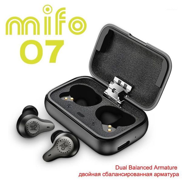 

mifo o7 double balanced true wireless noise reduction v5.0 bluetooth earphone aptx sport waterproof cnt1