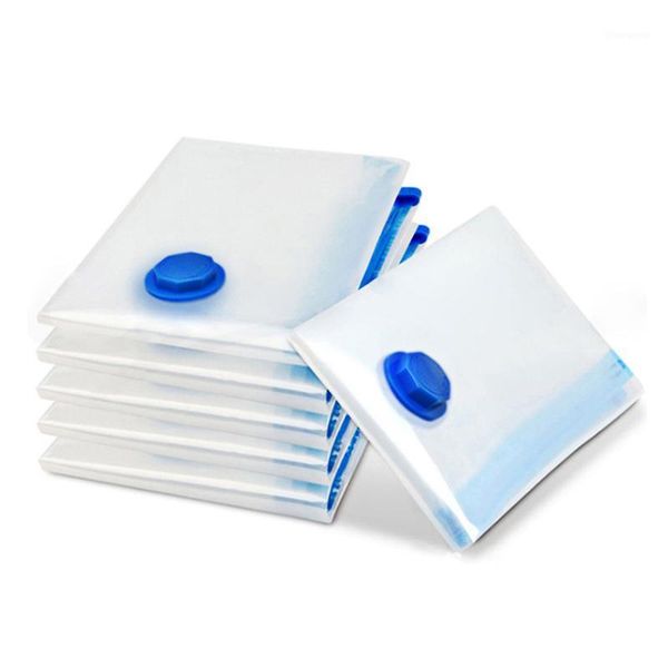 

storage bags vacuum bag home organizer transparent border foldable clothes seal compressed travel saving space1