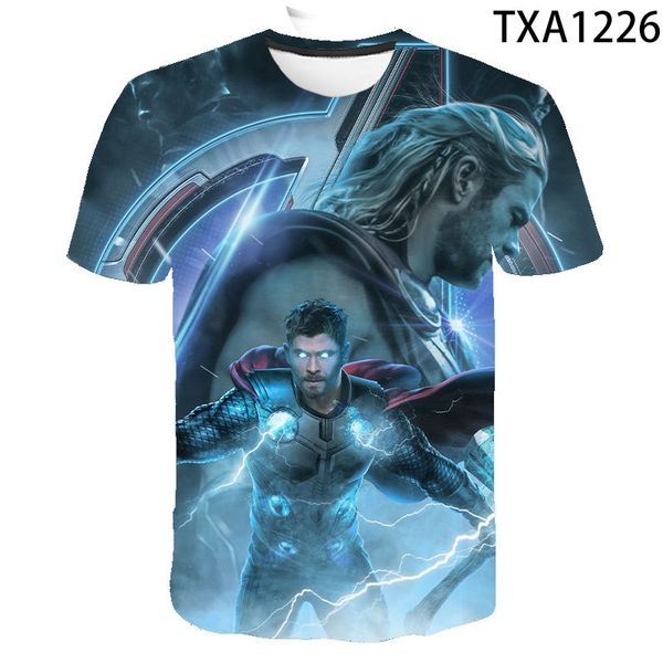 

boy girl thor summer cool 3d print shirts hippie hentai anime men clothing