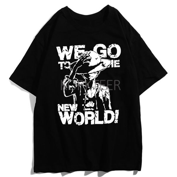 

one piece monkey d luffy roronoa zoro nami sanji robin harajuku casual ullzang cartoon anime hip hop tees sweatshirt hoodie men t shirt