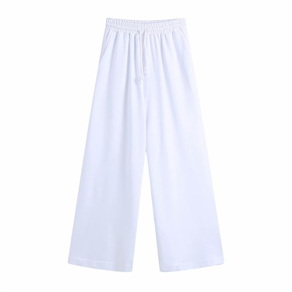 

2021 new women wide-leg fashion ladies straight trousers streetwear female long pants sport girl pant xtlz mbcl, Black;white