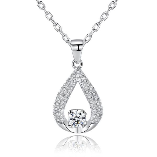 

vn1354 smart water drop pendant, Silver