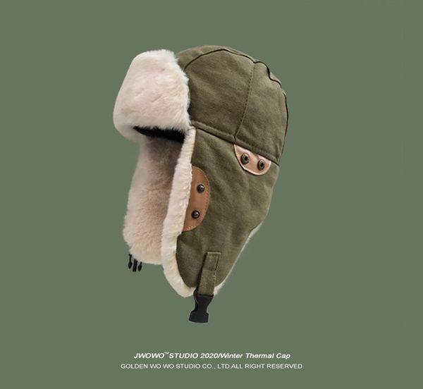 

lei feng hat plus velvet thick winter biking cold and windproof ear caps ski mens hats cold cap designers caps hats mens mens snapback hats, Blue;gray