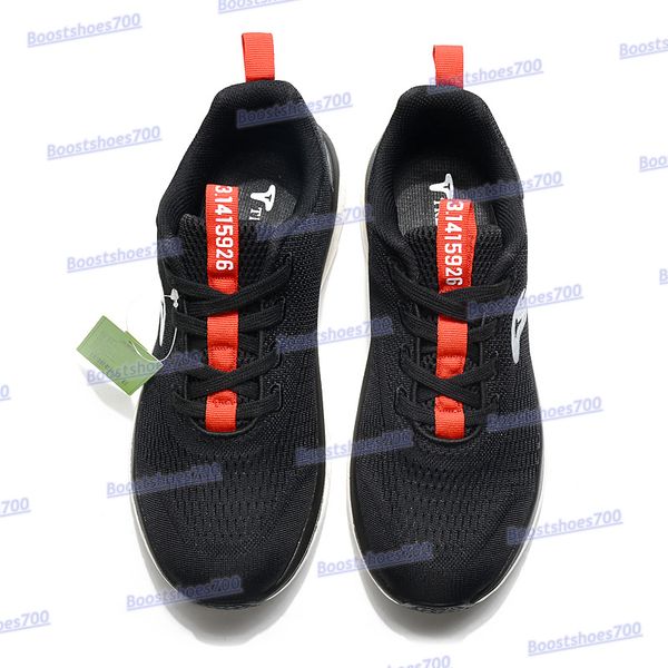 

treeperi pi platform running shoes black red us 8.5 eur 42 for men shoes sneakers