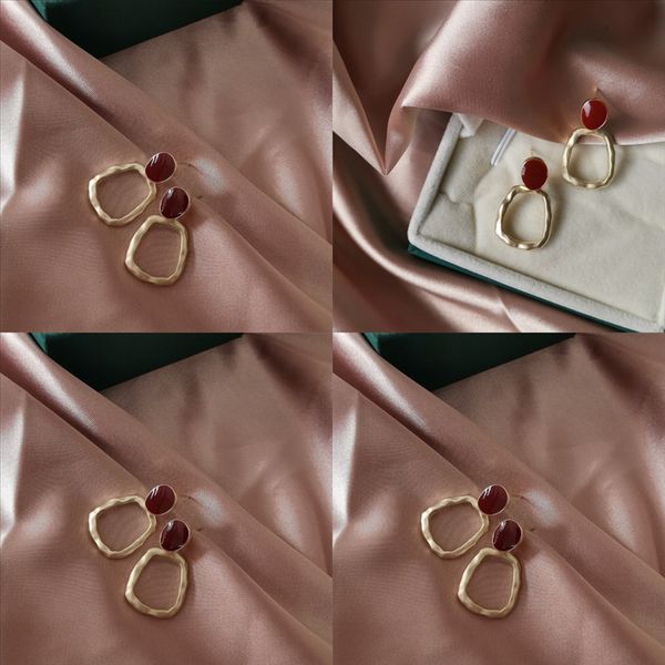 

jphdmix изысканный обруч милые цвета стеклянные жемчужные серьги сережки шардировки ювелирные изделия смешаны, Golden