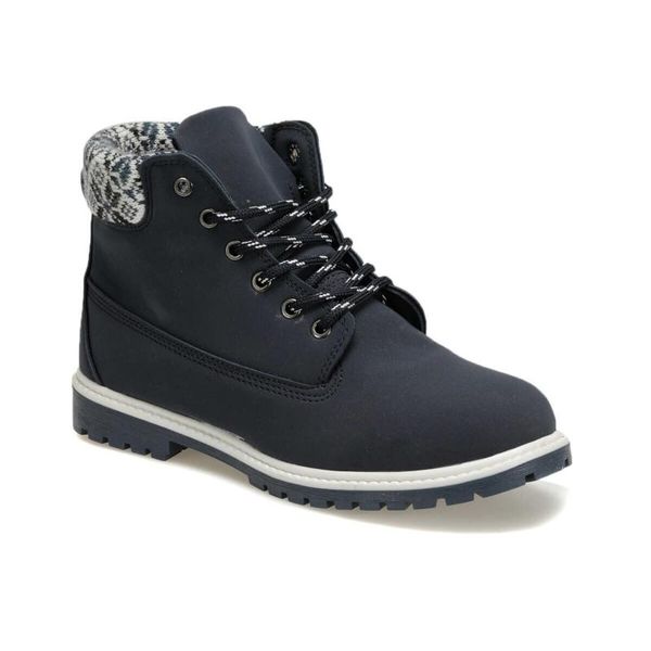 

flo bd25026-19w navy blue women 's boots art bella, Black