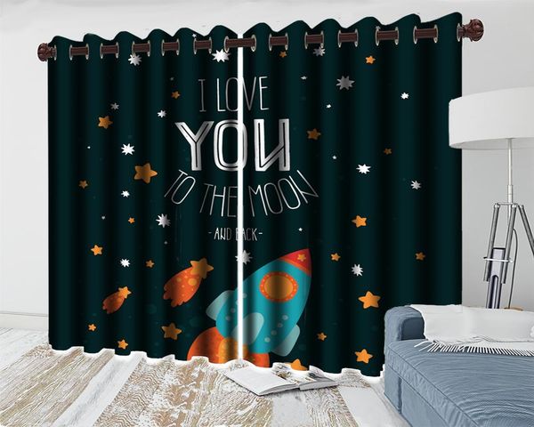 

curtains for living room dreamy star curtain customize your favorite beautiful 3d blackout curtain