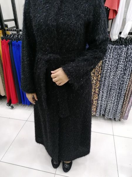 

black abaya hijab woman 2020 fashion design exculisive knitwear special oat new coat1, Tan;black