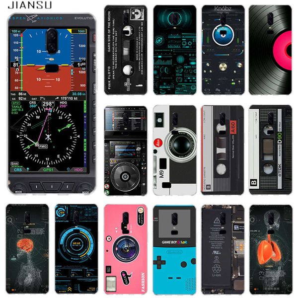 

phone case oneplus 3 3t 5 5t 6 6t 7 7t cover for one plus 8 pro silicone soft tpu coque camera calculator keyboard shell