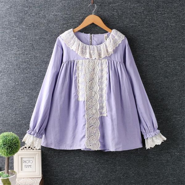 

women's blouses & shirts spring spliced women fres long sleeve casual wear, White