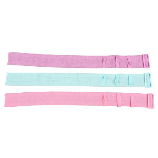 

tension belt home fitness length adjustable buckle fabric fitness training hip circle band with 3 strength levels, Black;brown