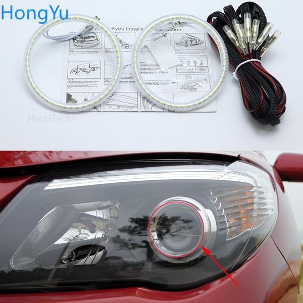 

other lighting system for byd l3 2010 2011 2012 2013 smd led angel eyes kit excellent ultra bright illumination drl daytime running lights1