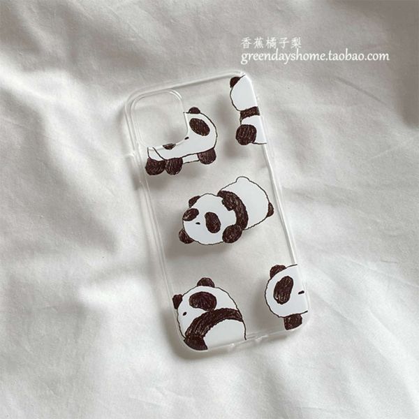 

graffiti panda is suitable for 11pro xsmax xr / 12mini 7 mobile phone case