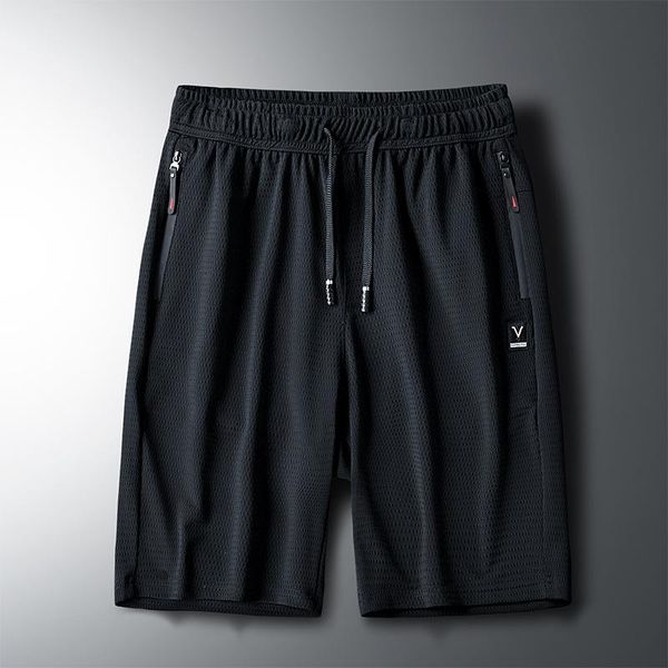 

black shorts summer 2020 fashion casual men's hollow out shorts breathable plus size 4xl 5xl hhx343, White;black