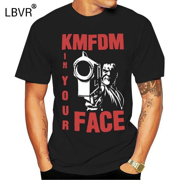 

1995 kmfdm in your face concert tour vintage t-shirt rare reprint sport hooded sweatshirt hoodie