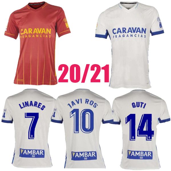 

new 2020real zaragoza shinji kagawa soccer jerseys 20/21 home 21 zapater soccer shirt javi ros pombo miguel alejandro red football uniform, Black