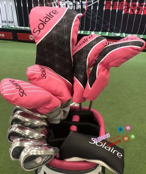 

golf putter+ full set solaire women ladies golf clubs driver #3fw #5fw 5hy 6hy +irons real pictures contact seller