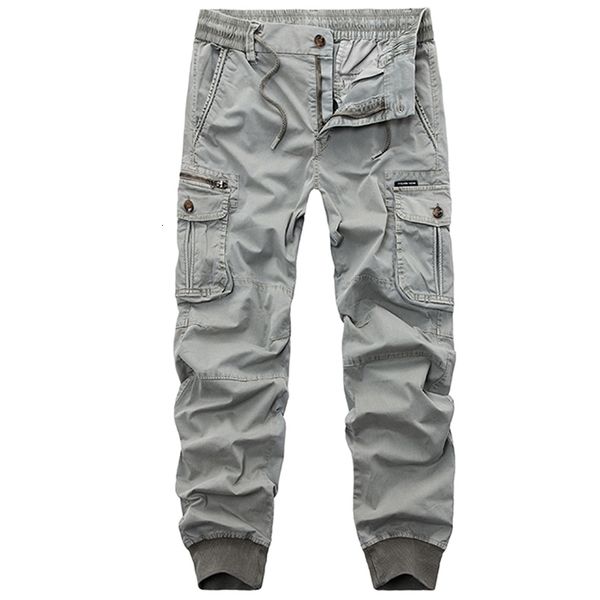 

2021 new autumn camouflage tactical mens cargo men joggers military casual cotton pants army trousers dropshipping kw0r, Black